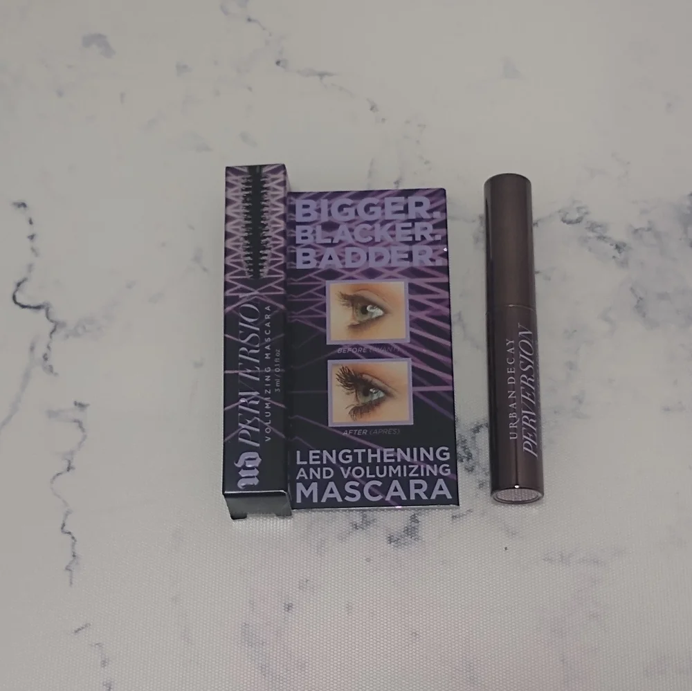 Urban Decay Perversion Volumizing Mascara .1 oz Mini Travel Size New